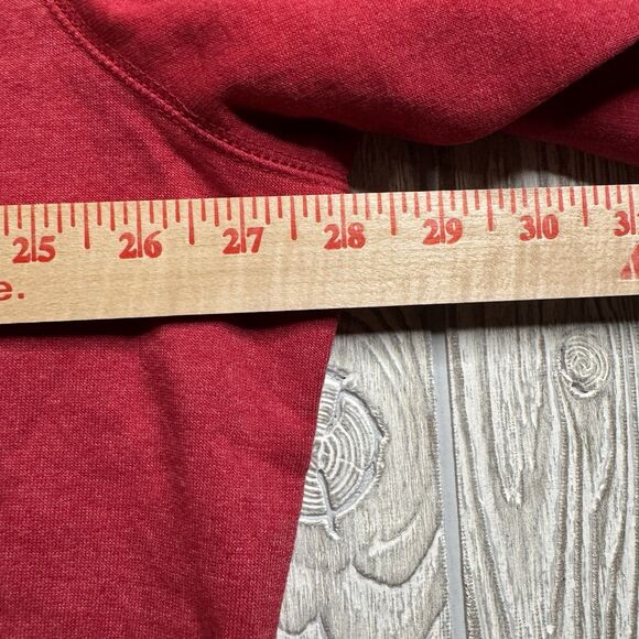 Oklahoma Sooners Crewneck Sweatshirt Men’s XXL Crimson Logo Spellout Captivating - Picture 8 of 9